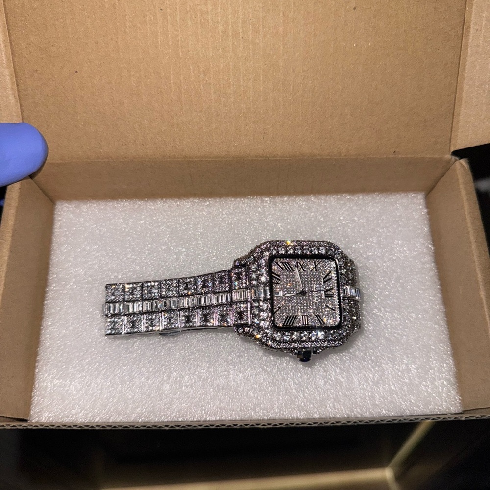 Men’s Luxury Moissanite Watch